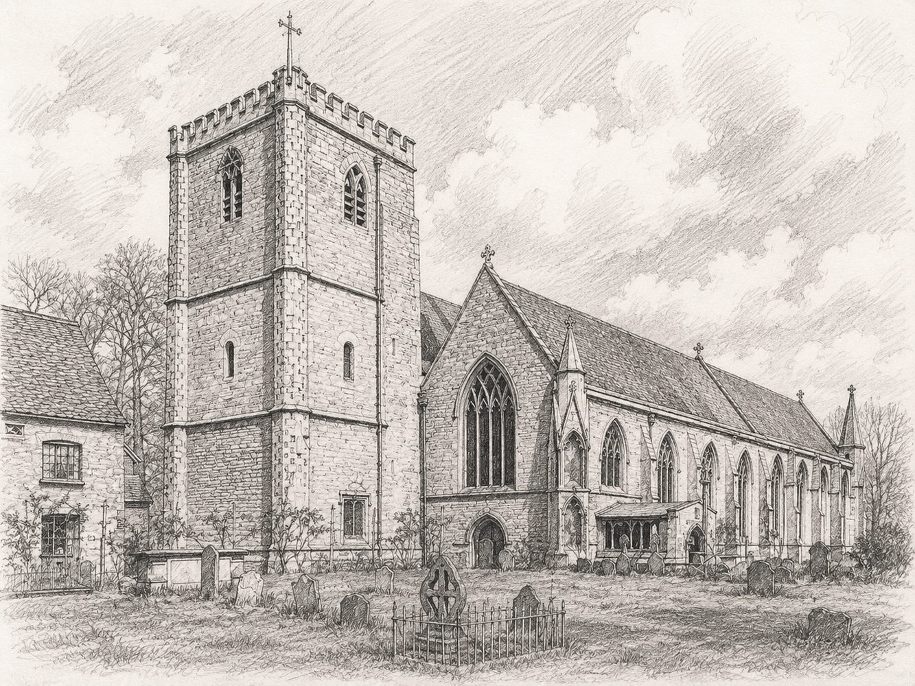 Dorchester Abbey exterior